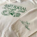 Anti Social Book Club Sweatshirt, Bookish Hoodie, Bookworm Shirt, Booktok Merch, The Story of Us, Gifts for Book Lovers...
