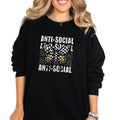 "Antisocial Butterfly" Crewneck Sweatshirt, T Shirt, or Hoodie Aesthetic Pullover | Punk Rocker Style | Alt Style, Unisex Fit, Grunge, Goth, Retro