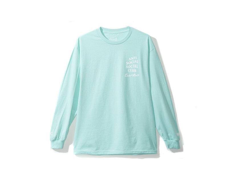 Antisocial Social Club X Neighborhood Turbo Aqua Crewneck T-Shirts, Hoodie, Sweatshirt | CiraTrend.com