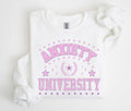 Anxiety University Sweatshirt, Anxious Crewneck, Cute Oversized Sweater Fabric Womenswear T-Shirts, Hoodie | CiraTrend.com
