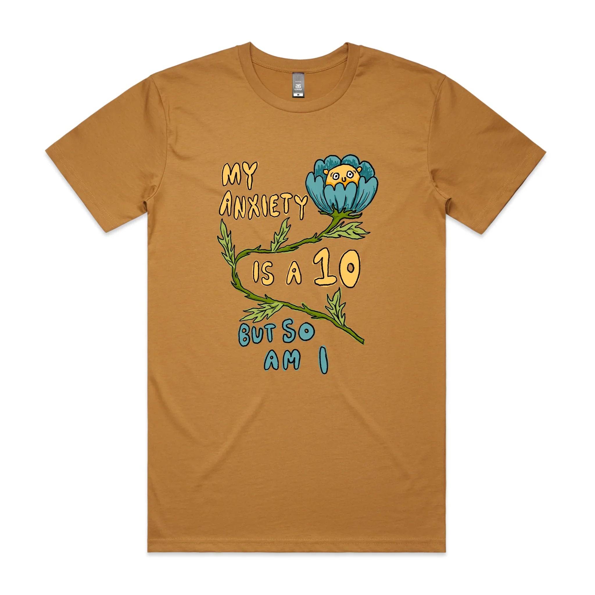 Anxiety Is A 10 Tee Hoodie, Sweatshirt | CiraTrend.com (Image 2)