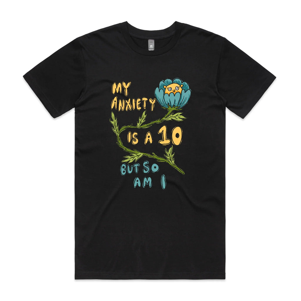 Anxiety Is A 10 Tee Hoodie, Sweatshirt | CiraTrend.com (Image 3)