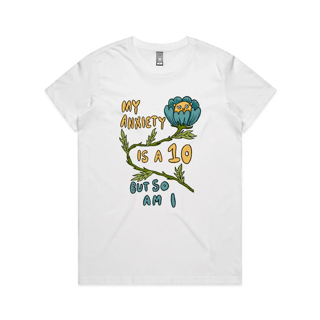 Anxiety Is A 10 Tee Hoodie, Sweatshirt | CiraTrend.com (Image 4)