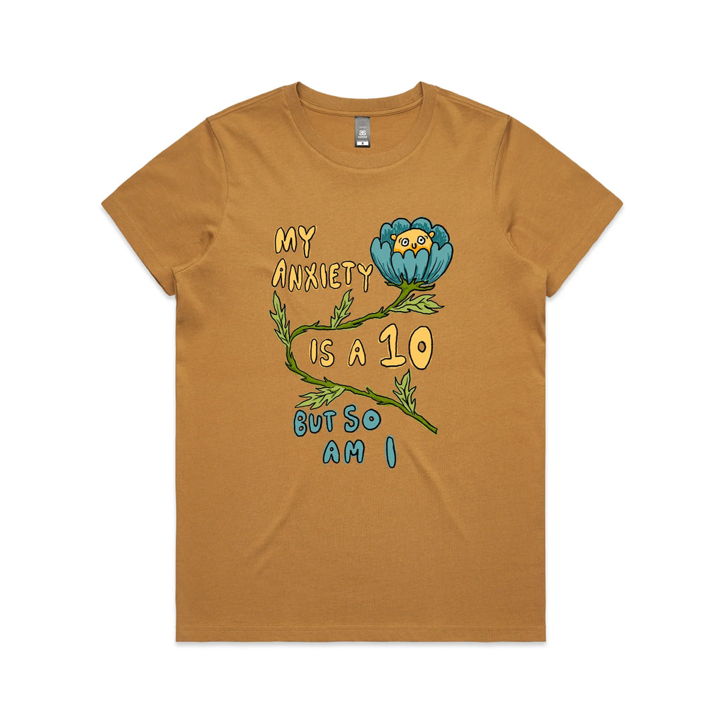 Anxiety Is A 10 Tee Hoodie, Sweatshirt | CiraTrend.com (Image 5)