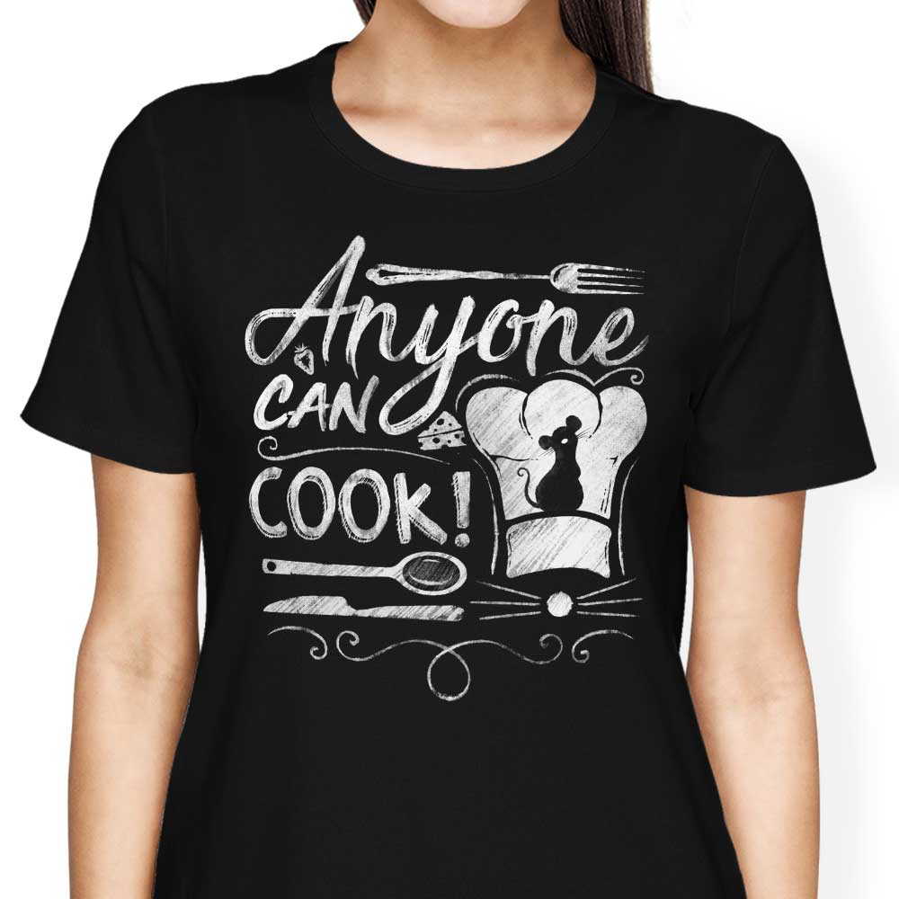 Anyone Can Cook - Women's Apparel T-Shirts, Hoodie, Sweatshirt | CiraTrend.com (Image 3)