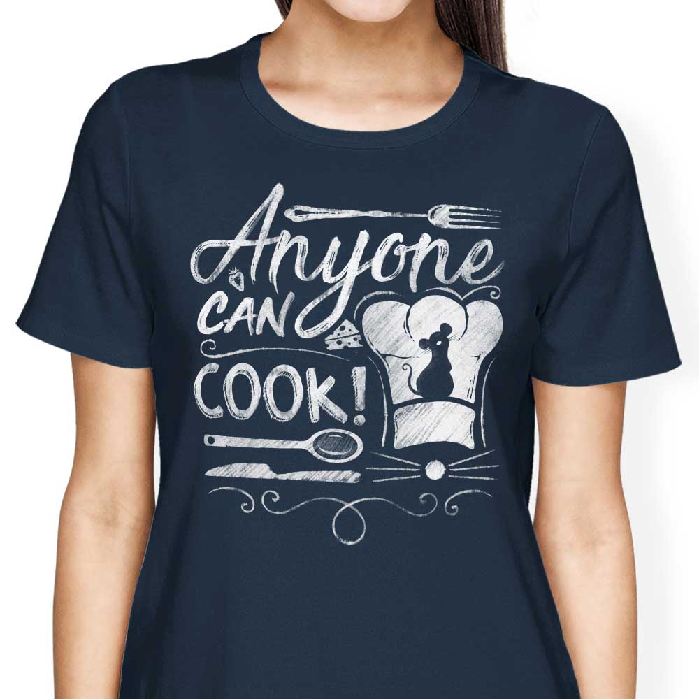 Anyone Can Cook - Women's Apparel T-Shirts, Hoodie, Sweatshirt | CiraTrend.com (Image 4)