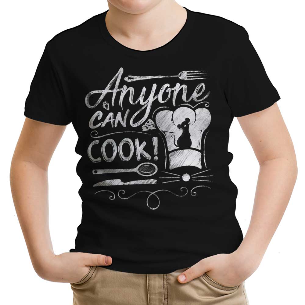 Anyone Can Cook - Youth Apparel T-Shirts, Hoodie, Sweatshirt | CiraTrend.com (Image 1)