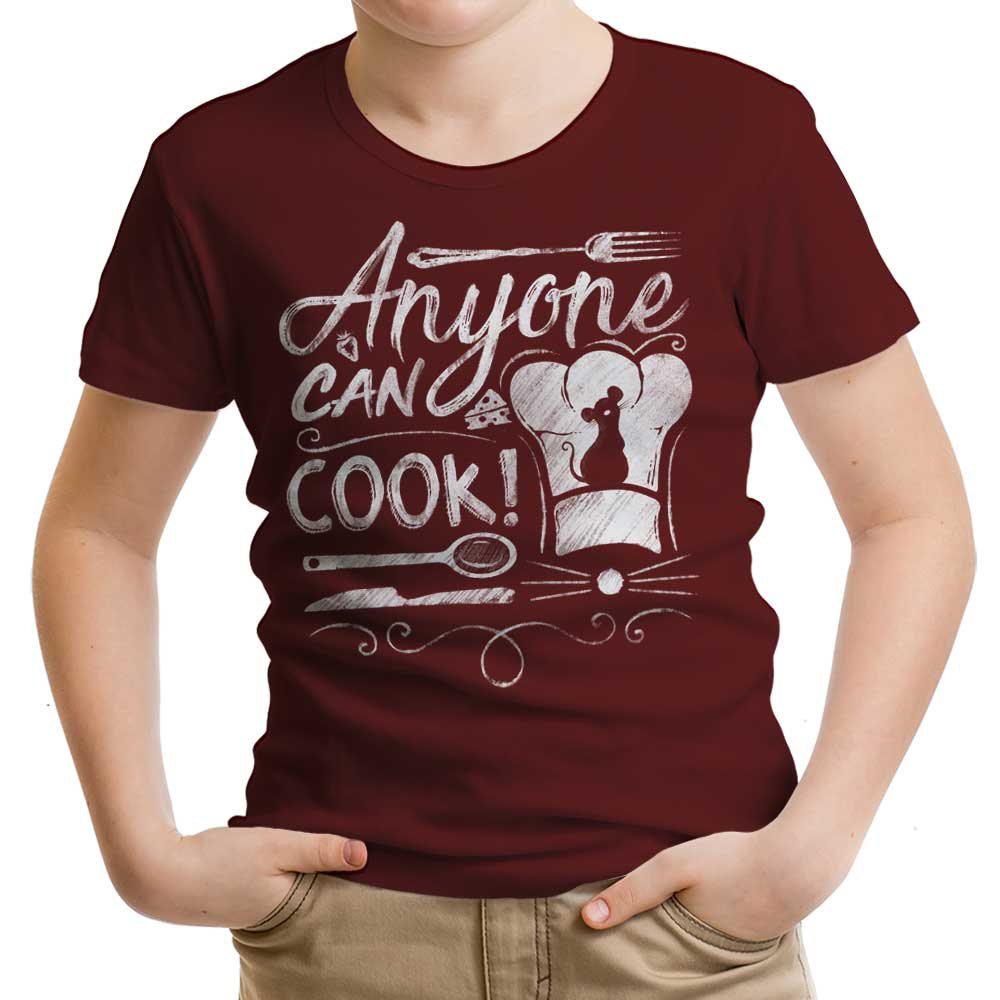 Anyone Can Cook - Youth Apparel T-Shirts, Hoodie, Sweatshirt | CiraTrend.com (Image 4)