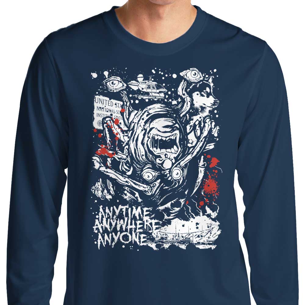 Anytime, Anywhere, Anyone - Long Sleeve T-Shirt Hoodie, Sweatshirt | CiraTrend.com (Image 3)