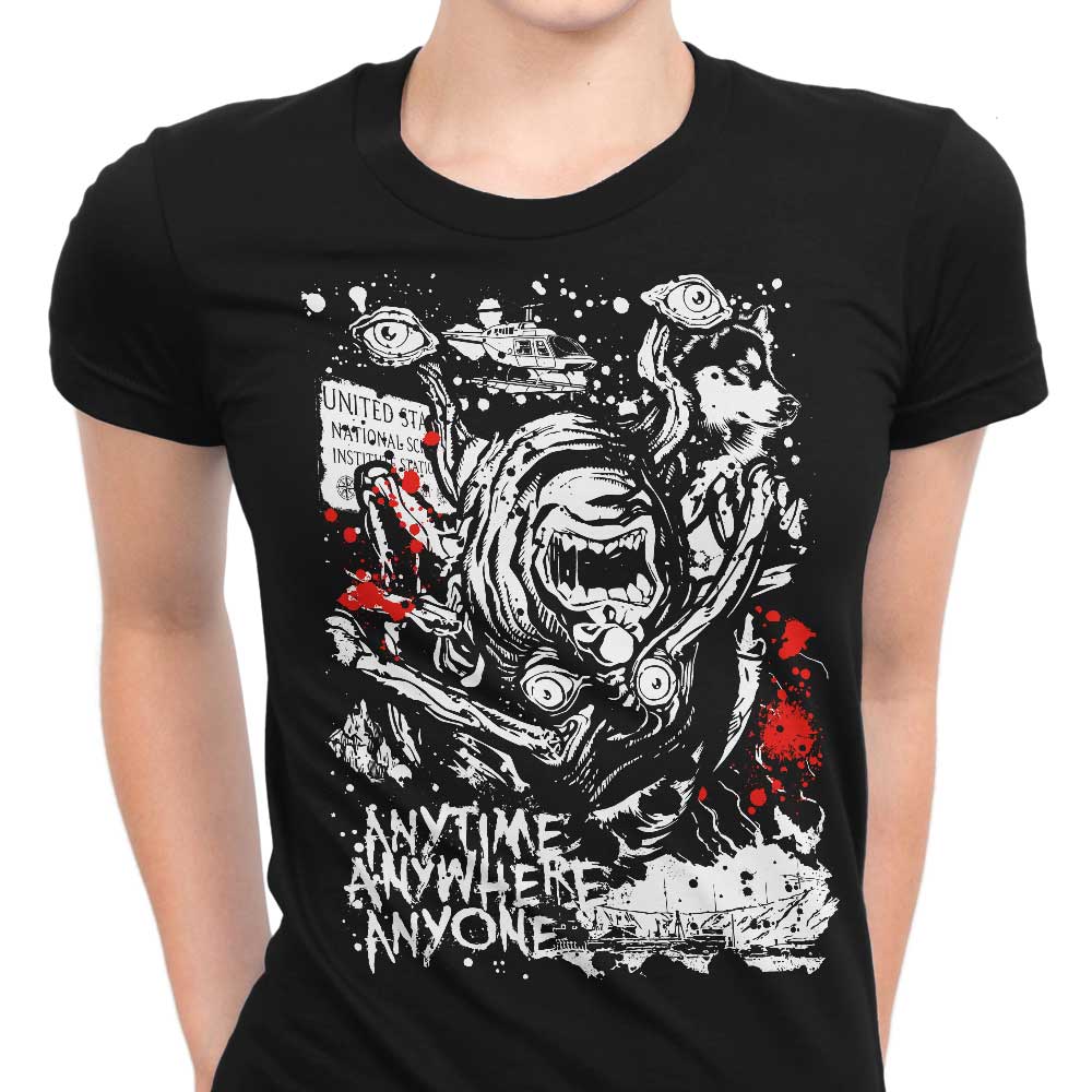 Anytime, Anywhere, Anyone - Women's Apparel T-Shirts, Hoodie, Sweatshirt | CiraTrend.com (Image 1)