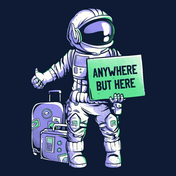 Anywhere But Here - Sweatshirt T-Shirts, Hoodie | CiraTrend.com (Image 2)