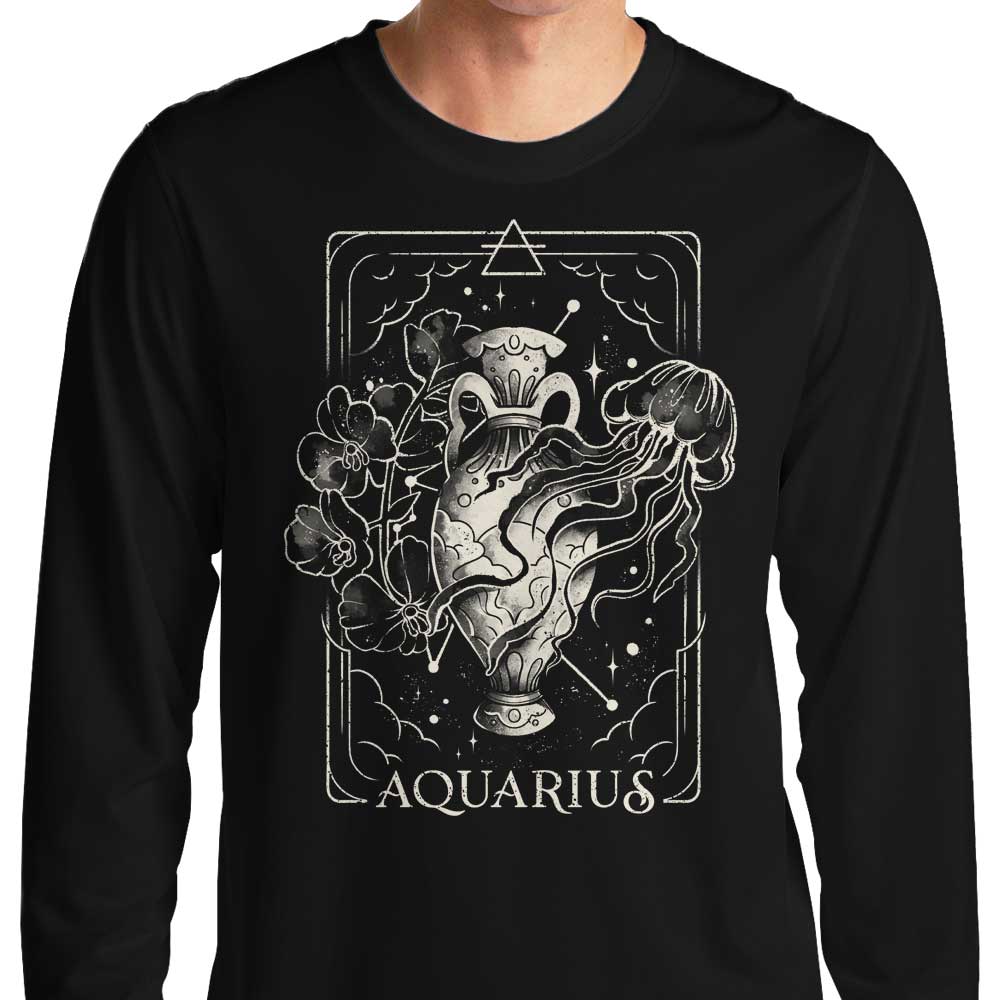 Aquarius (Edu.Ely) - Long Sleeve T-Shirt Hoodie, Sweatshirt | CiraTrend.com (Image 1)
