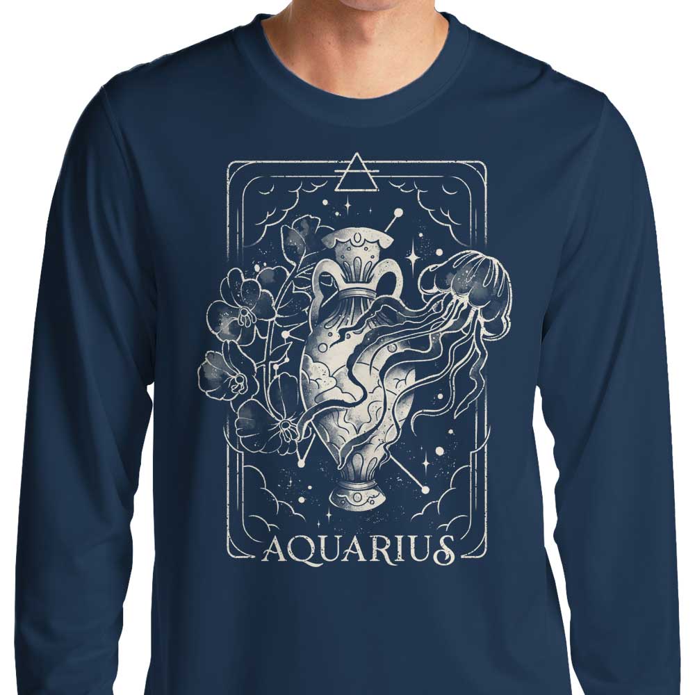 Aquarius (Edu.Ely) - Long Sleeve T-Shirt Hoodie, Sweatshirt | CiraTrend.com (Image 3)