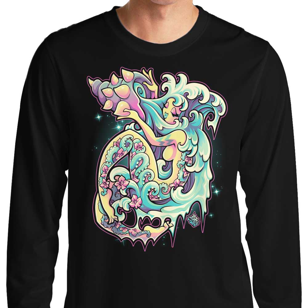 Aquarius - Long Sleeve T-Shirt Hoodie, Sweatshirt | CiraTrend.com (Image 1)