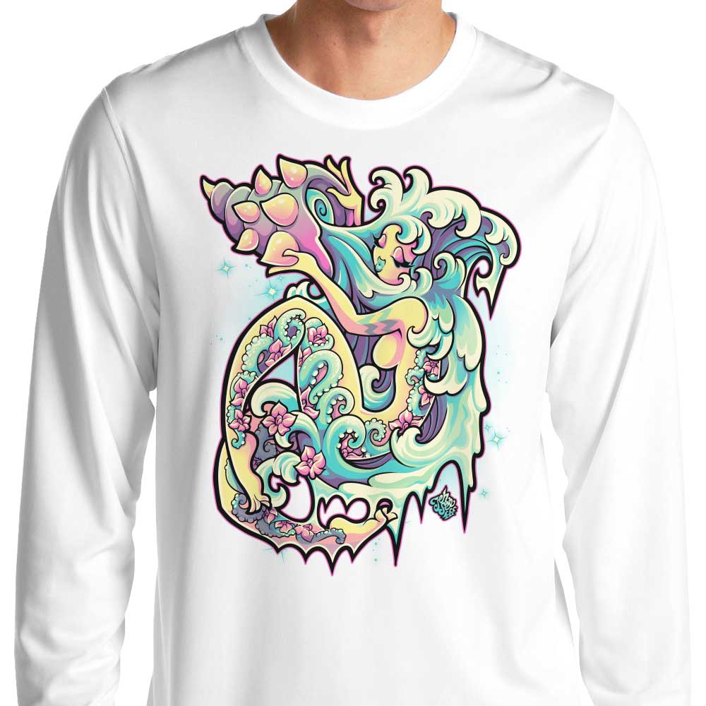 Aquarius - Long Sleeve T-Shirt Hoodie, Sweatshirt | CiraTrend.com (Image 3)