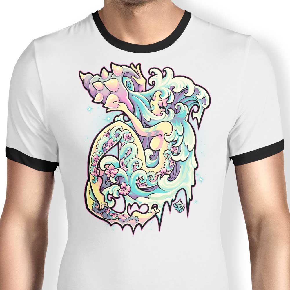 Aquarius - Ringer T-Shirt Hoodie, Sweatshirt | CiraTrend.com (Image 1)