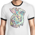 Aquarius - Ringer T-Shirt Hoodie, Sweatshirt | CiraTrend.com (Image 1)