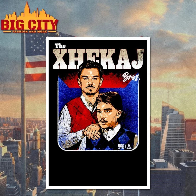Arber Xhekaj and Florian Xhekaj Montreal Step Brothers shirt