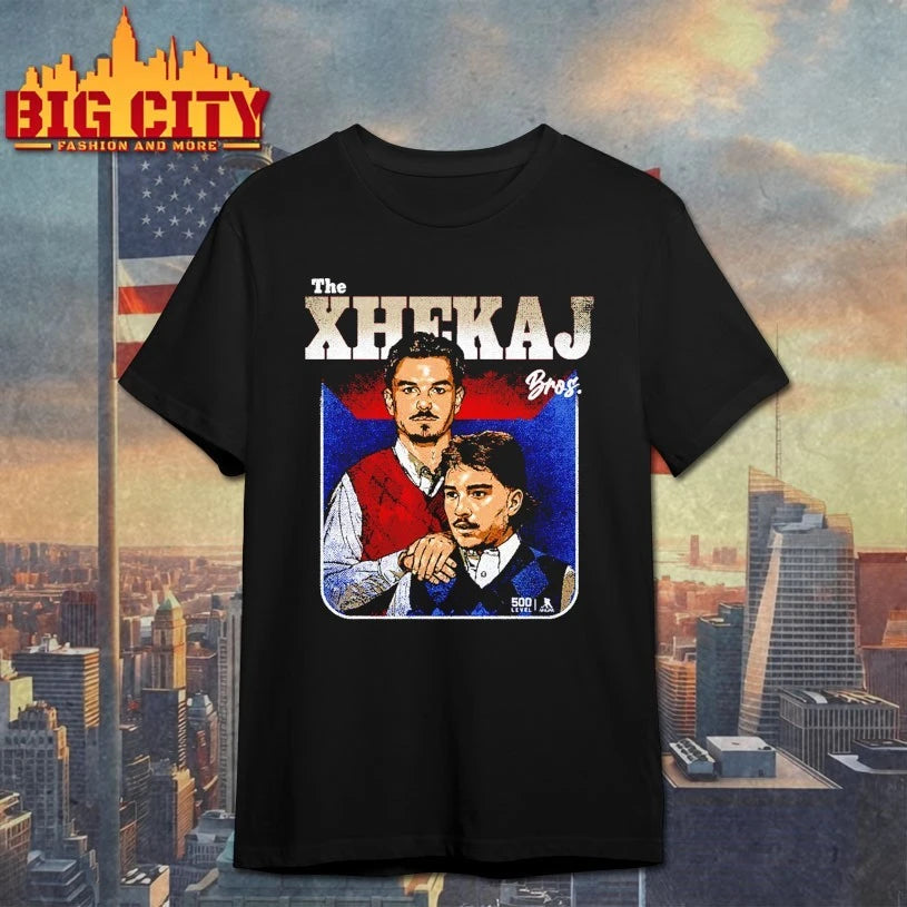 Arber Xhekaj and Florian Xhekaj Montreal Step Brothers shirt