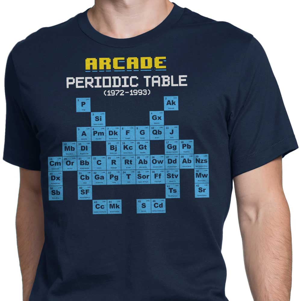Arcade Periodic Table - Men's Apparel T-Shirts, Hoodie, Sweatshirt | CiraTrend.com (Image 4)