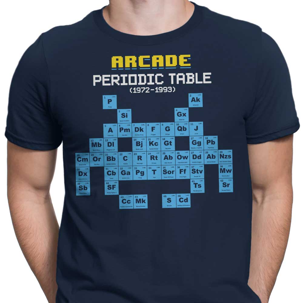 Arcade Periodic Table - Men's Apparel T-Shirts, Hoodie, Sweatshirt | CiraTrend.com (Image 5)