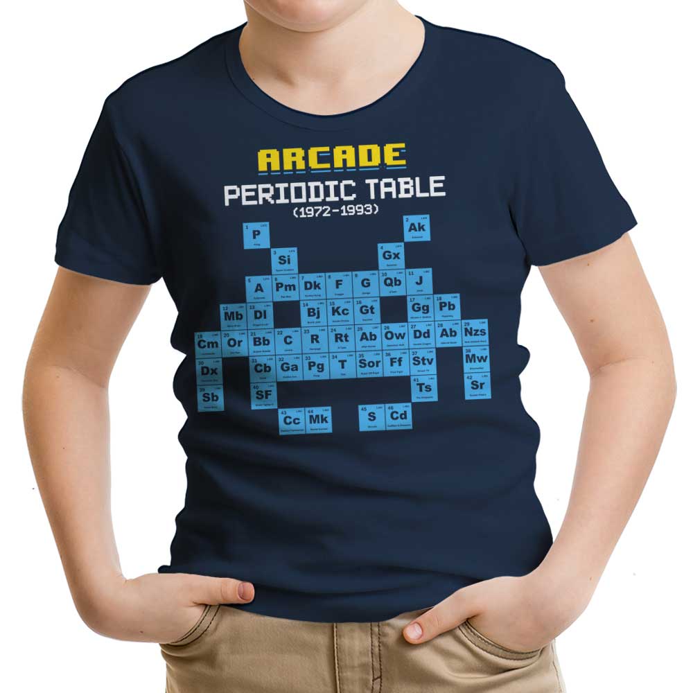Arcade Periodic Table - Youth Apparel T-Shirts, Hoodie, Sweatshirt | CiraTrend.com (Image 2)