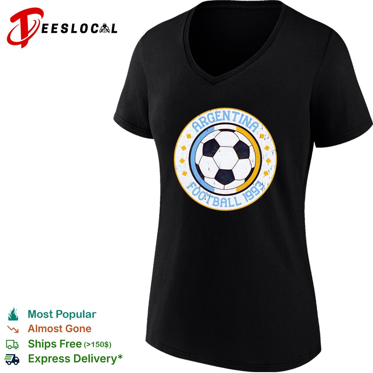 Argentina football 1993 vintage soccer shirt