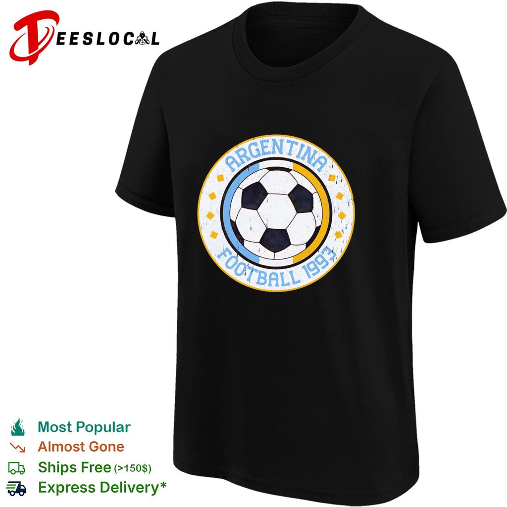 Argentina football 1993 vintage soccer shirt
