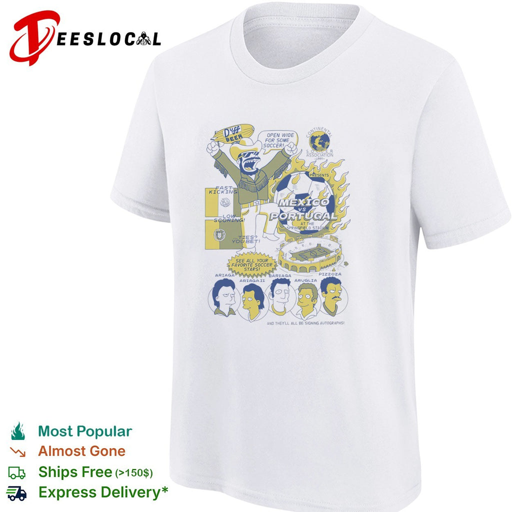 Ariaga Ariaga II Bariaga Aruglia Pizzoza Mexico vs Portugal shirt