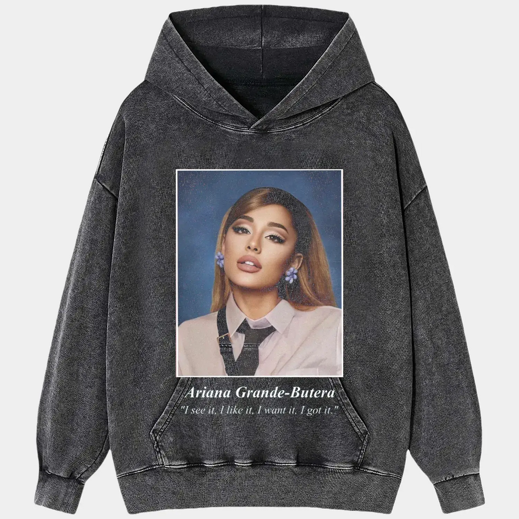 Ariana Grande School Tee Hoodie, Sweatshirt | CiraTrend.com (Image 2)