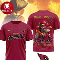 Arizona Cardinals Puss In Boots Fear Me If You Dare Christmas Two Sided Shirt