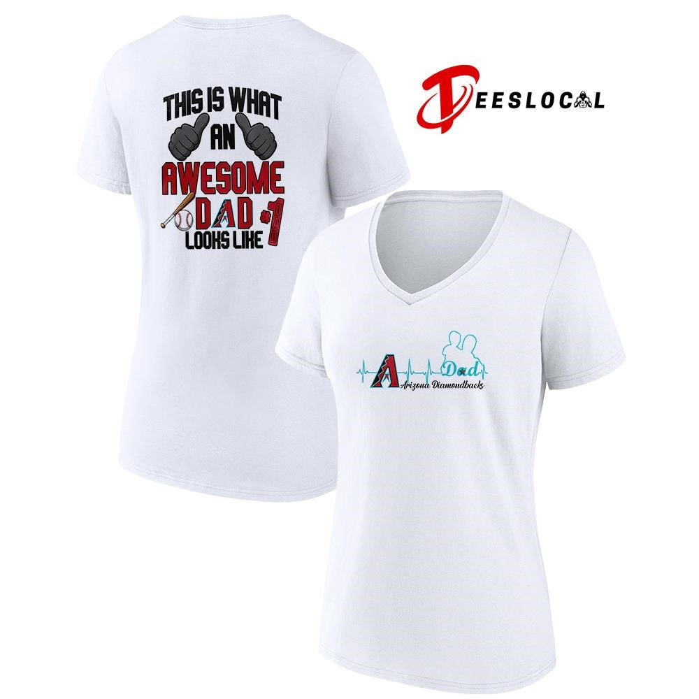 Arizona Diamondbacks Father Day this is what an awesome dad looks like shirt