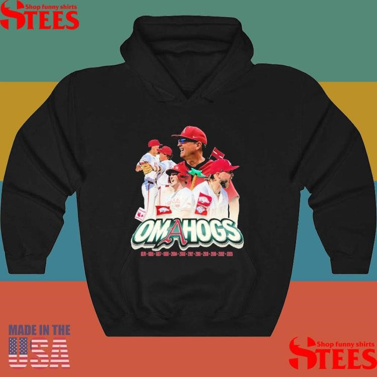 Arkansas Razorbacks Baseball Omahogs T-shirt