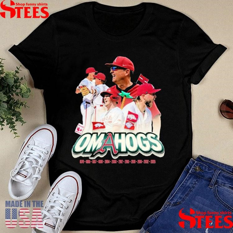Arkansas Razorbacks Baseball Omahogs T-shirt
