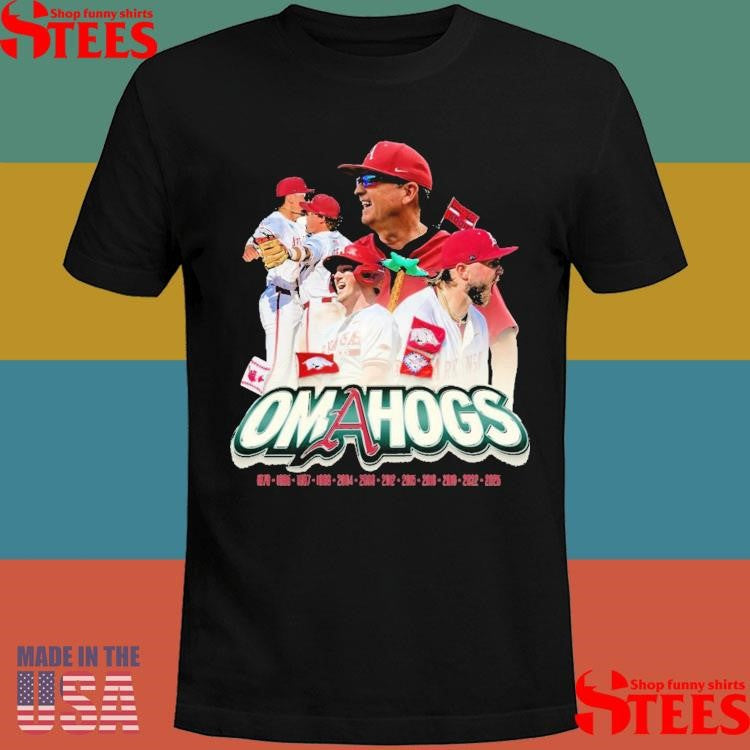 Arkansas Razorbacks Baseball Omahogs T-shirt