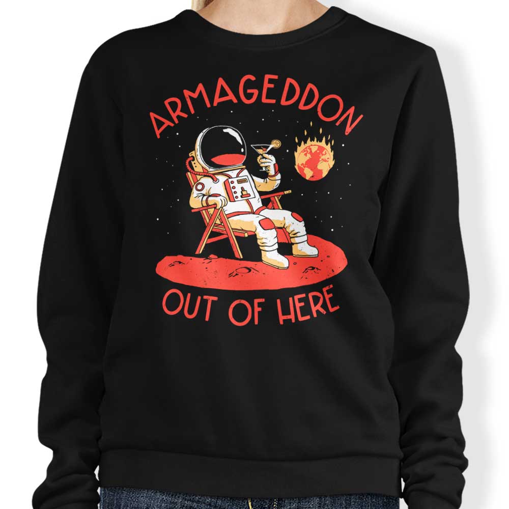 Armageddon Out Here T-Shirts, Hoodie, Sweatshirt