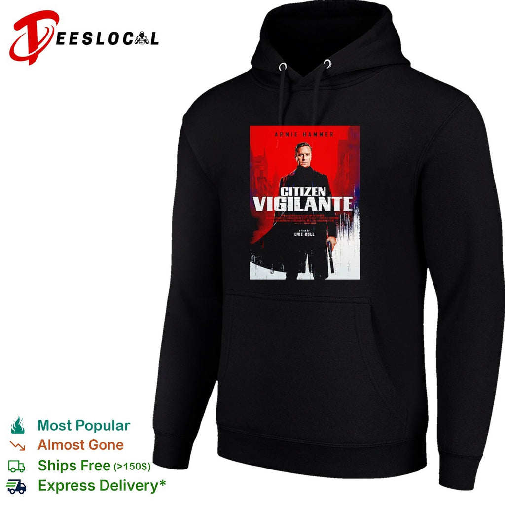 Armie Hammer Citizen Vigilante movie poster shirt