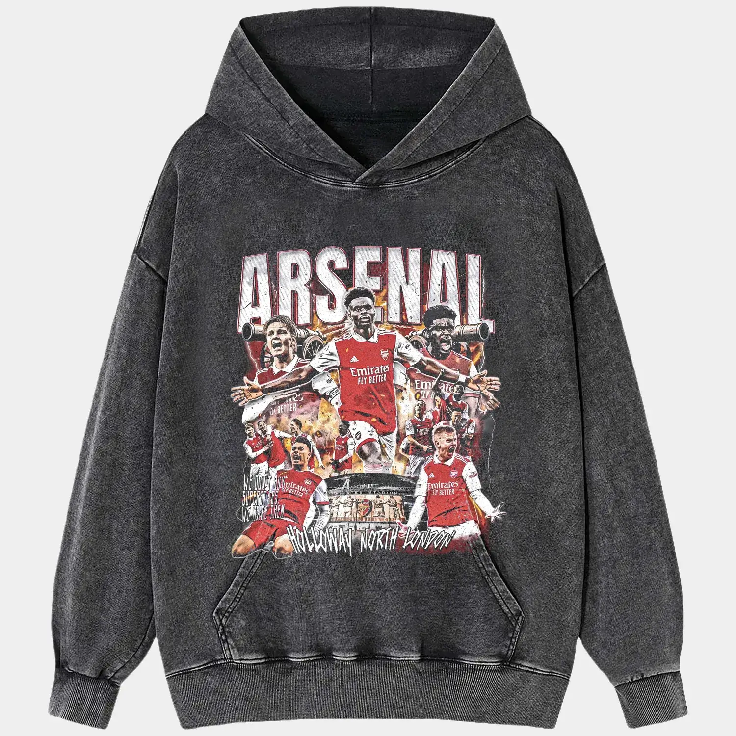 Arsenal F.C Tee Hoodie, Sweatshirt | CiraTrend.com (Image 2)