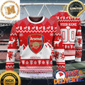 Arsenal Personalized 3D Ugly Christmas Sweater For Holiday 2023 Xmas Gifts
