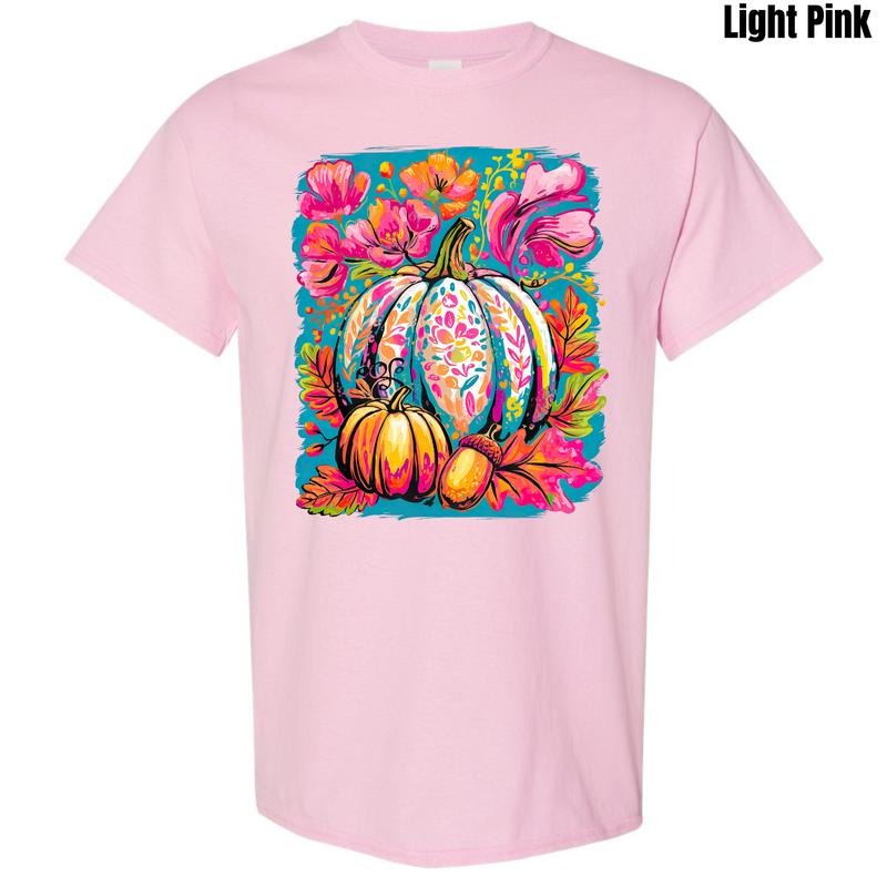 Artistic Autumn Pumpkins Gildan T-Shirt 'NLB' Hoodie, Sweatshirt | CiraTrend.com