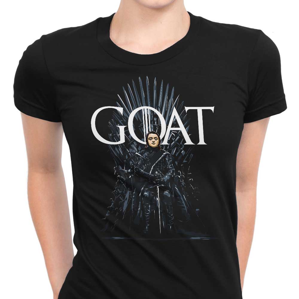 Arya the GOAT - Women's Apparel T-Shirts, Hoodie, Sweatshirt | CiraTrend.com (Image 1)