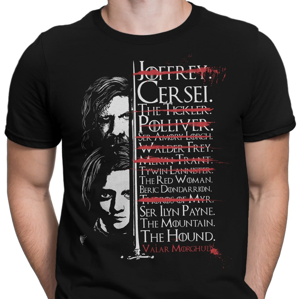 Arya's Prayer - Men's Apparel T-Shirts, Hoodie, Sweatshirt | CiraTrend.com (Image 2)