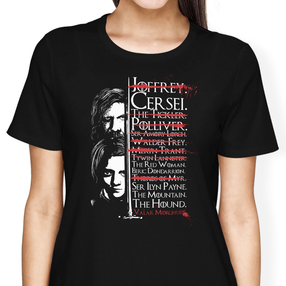 Arya's Prayer - Women's Apparel T-Shirts, Hoodie, Sweatshirt | CiraTrend.com (Image 2)