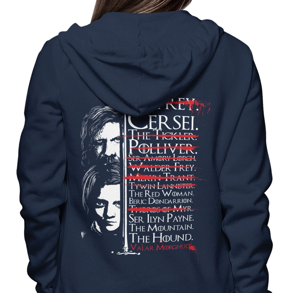 Arya'S Prayer T-Shirts, Hoodie, Sweatshirt