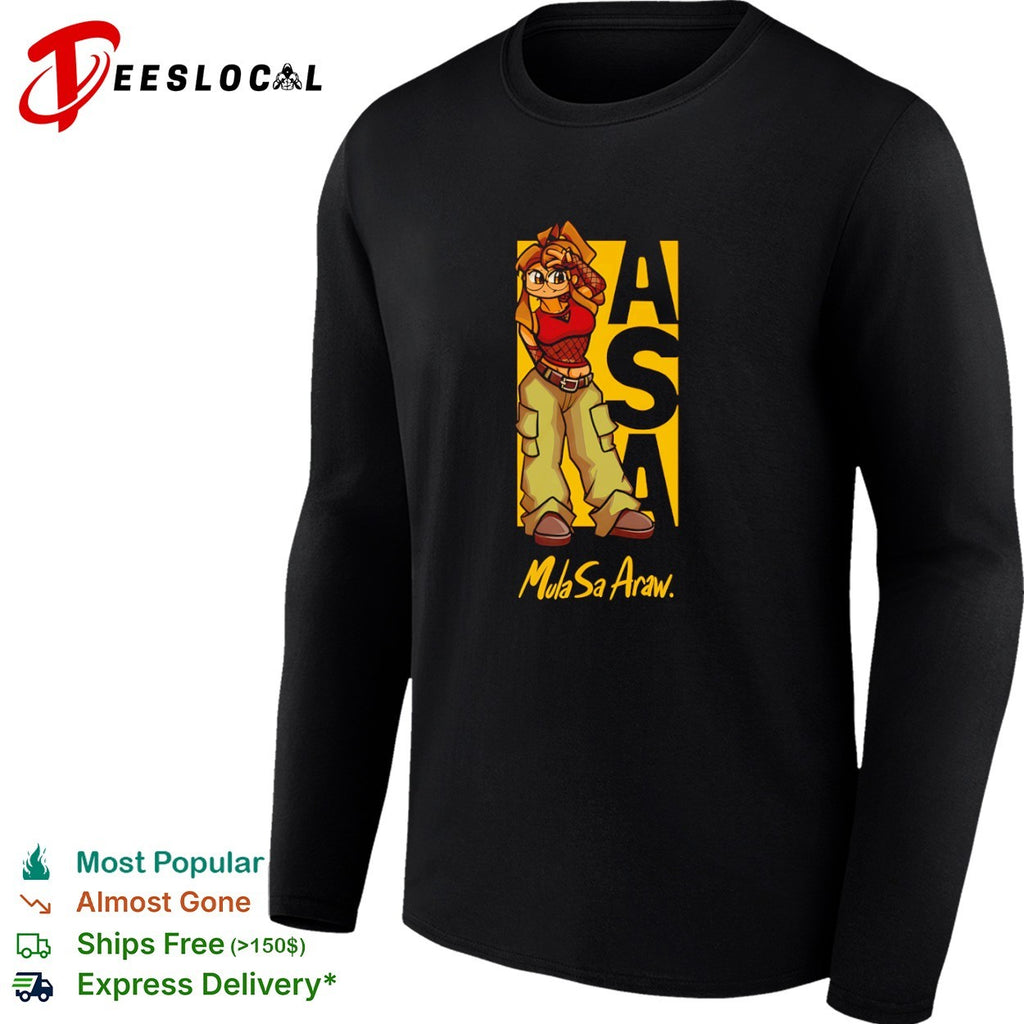 Asa Mula Sa Araw Character Design Merchandise Casual Fashion Shirt