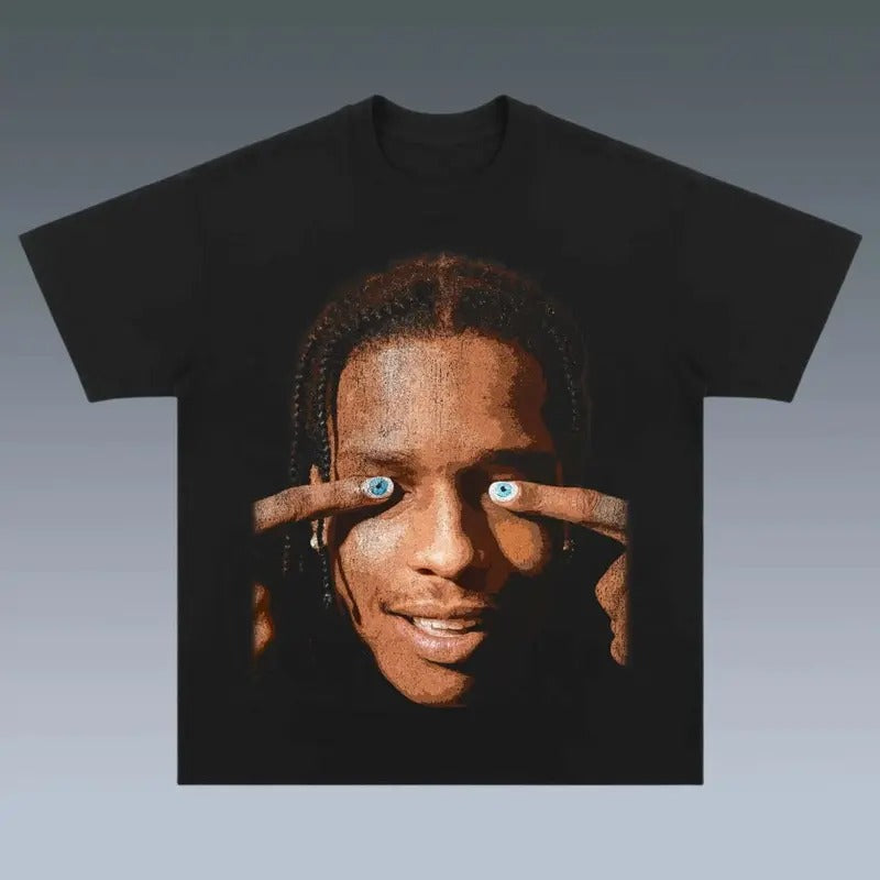 Asap Rocky Shirt, Asap Rocky Rapper Shirt, Signature Rap Graphic Tee Hoodie, Sweatshirt | CiraTrend.com