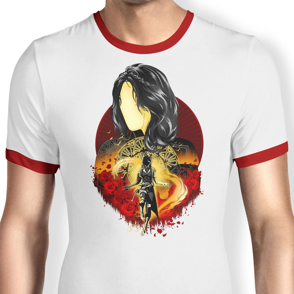 Ashwake - Ringer T-Shirt Hoodie, Sweatshirt | CiraTrend.com (Image 3)