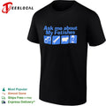 Ask me about My Fetishes handcuffs candle sheep voyeur icon shirt