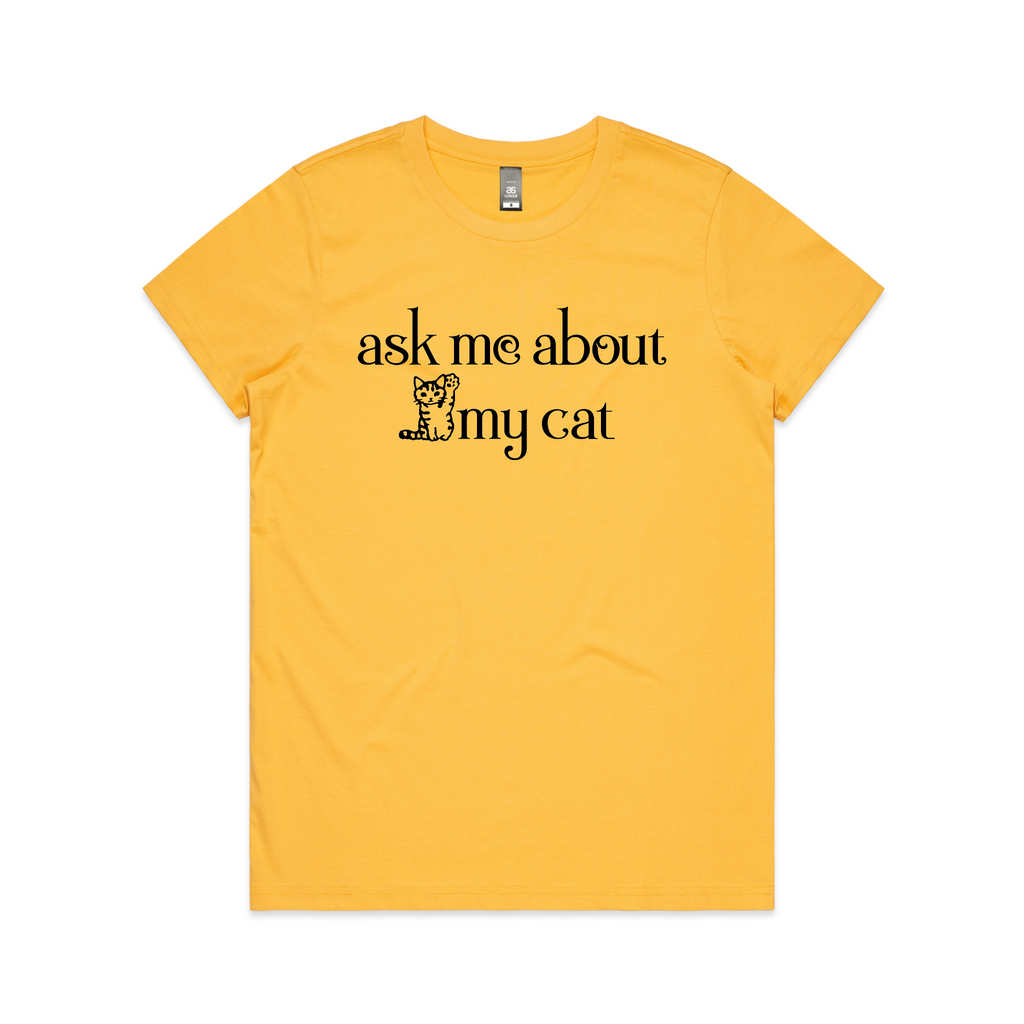 Ask Me About My Cat T-Shirts, Hoodie, Sweatshirt