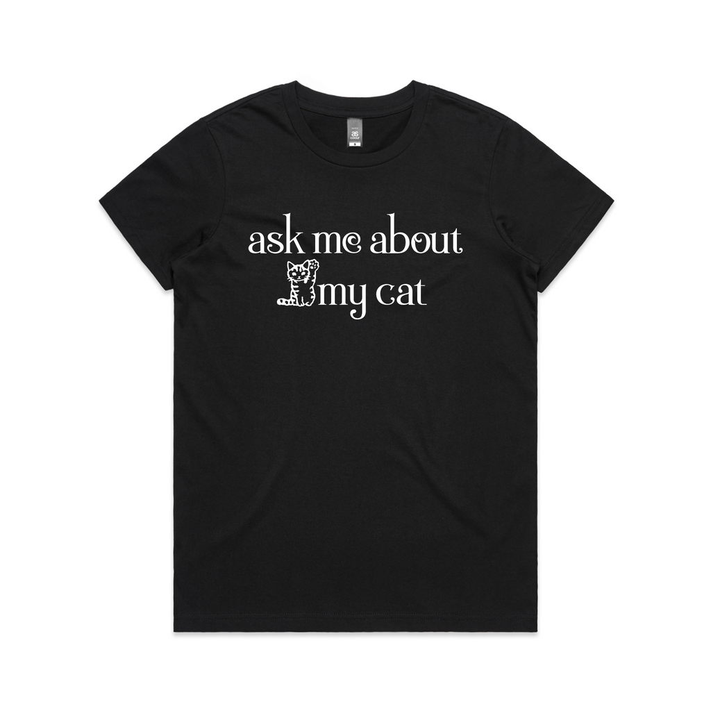 Ask Me About My Cat T-Shirts, Hoodie, Sweatshirt
